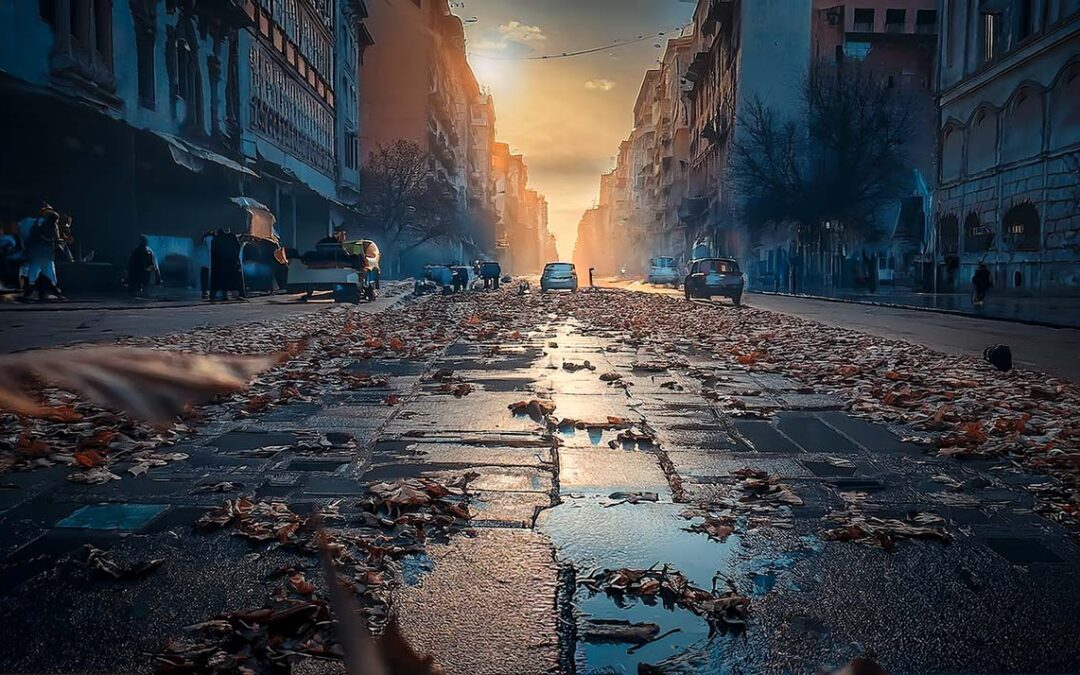 Das Licht am Ende der Gasse