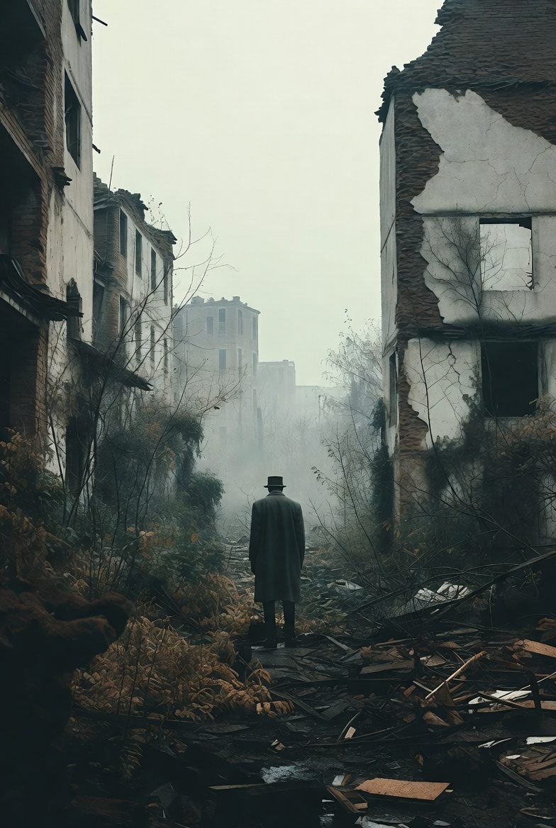 Der Leviathan träumt in Ziegelstaub