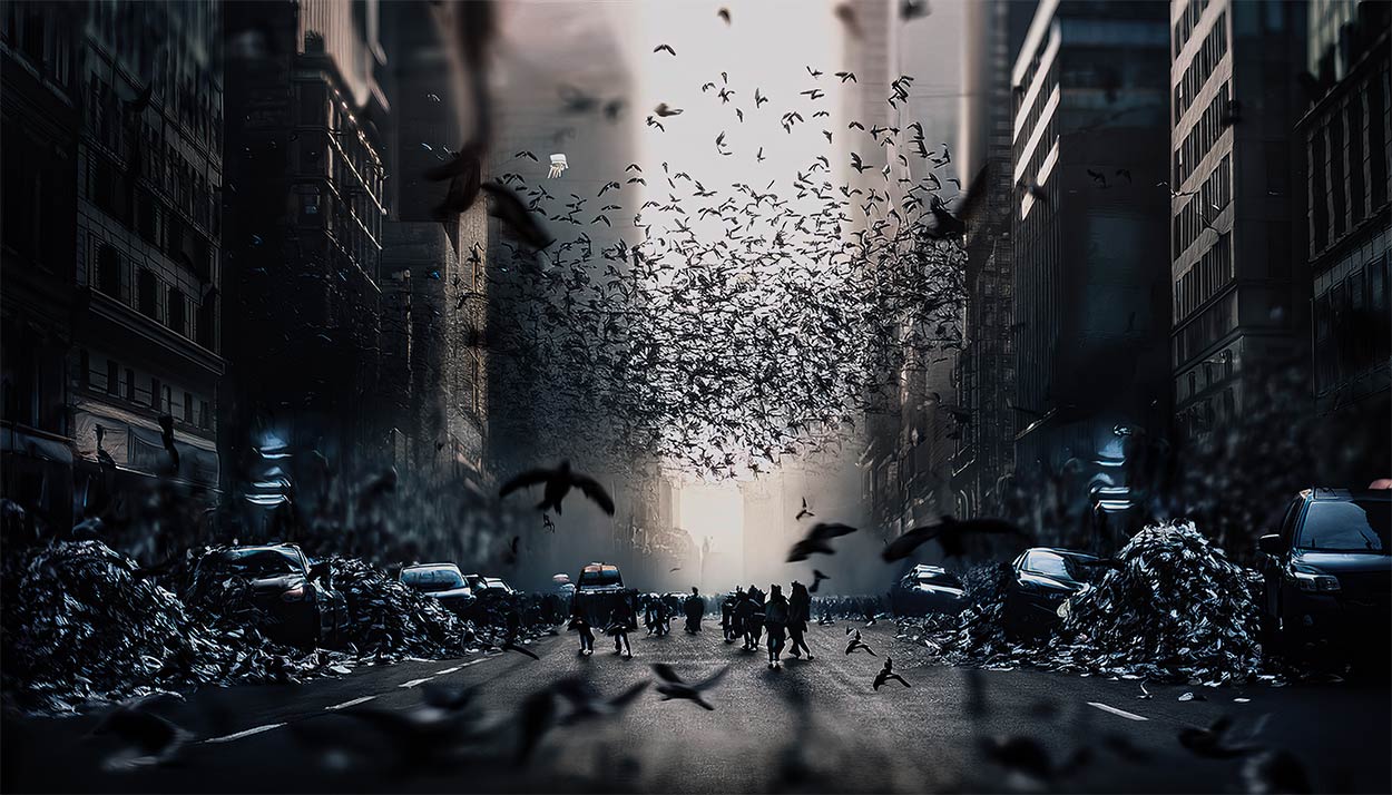 Fliegen über Fliegen